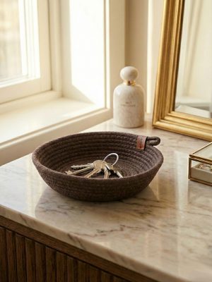 podstawka ze sznurka na biżuterię polska manufaktura PB01